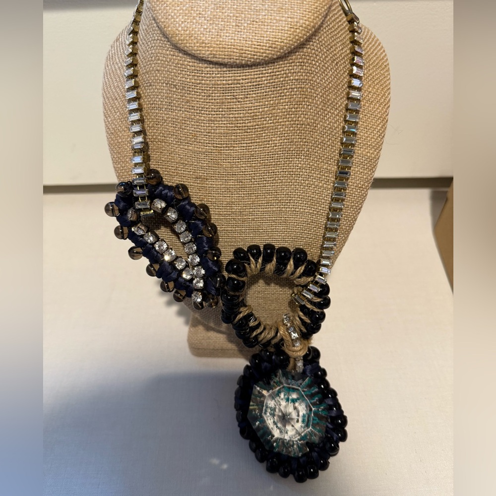 Subversive Black and Gold Statement Necklace